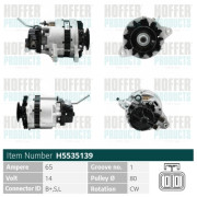 H5535139 generátor HOFFER