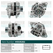 H5535202 HOFFER alternátor H5535202 HOFFER