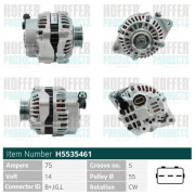 H5535461 HOFFER alternátor H5535461 HOFFER