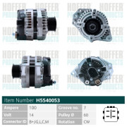 H5540053 generátor HOFFER