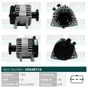 H5540114 generátor HOFFER