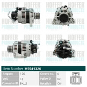 H5541320 generátor HOFFER