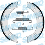 87959 Sada brzdových čelistí, parkovací brzda SAMKO