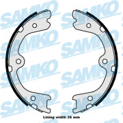 89880 Sada brzdových čelistí, parkovací brzda SAMKO