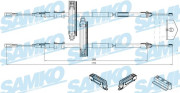 C0224B Tažné lanko, parkovací brzda SAMKO