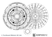 ADBP300212 Sada spojky BLUE PRINT