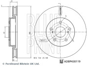 ADBP430119 Brzdový kotouč BLUE PRINT