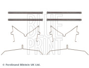 ADBP480002 BLUE PRINT sada príslużenstva oblożenia kotúčovej brzdy ADBP480002 BLUE PRINT