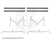 ADBP480005 Sada prislusenstvi, oblozeni kotoucove brzdy BLUE PRINT