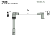 T003B Sada kabelů pro zapalování alternative TESLA