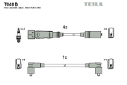 T040B Sada kabelů pro zapalování alternative TESLA