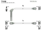 T105B Sada kabelů pro zapalování TESLA