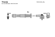 T143G Sada kabelů pro zapalování TESLA