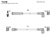 T260B Sada kabelů pro zapalování TESLA