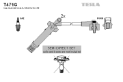 T471G Sada kabelů pro zapalování TESLA