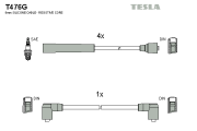 T476G Sada kabelů pro zapalování TESLA