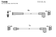 T480B Sada kabelů pro zapalování TESLA