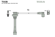 T502B Sada kabelů pro zapalování TESLA