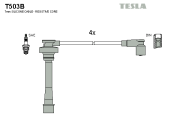 T503B Sada kabelů pro zapalování TESLA