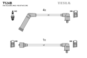 T524B Sada kabelů pro zapalování TESLA