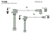 T536B Sada kabelů pro zapalování TESLA