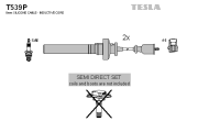 T539P Sada kabelů pro zapalování TESLA