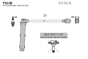 T565B Sada kabelů pro zapalování TESLA