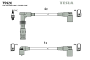 T592C Sada kabelů pro zapalování original TESLA