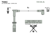 T599C Sada kabelů pro zapalování TESLA