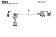 T636B Sada kabelů pro zapalování TESLA