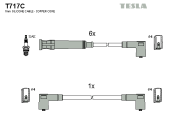 T717C Sada kabelů pro zapalování original TESLA