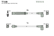 T732B Sada kabelů pro zapalování TESLA