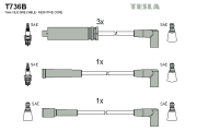 T736B Sada kabelů pro zapalování TESLA