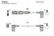 T741C Sada kabelů pro zapalování original TESLA