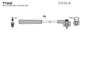 T744G Sada kabelů pro zapalování TESLA