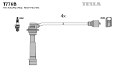 T776B Sada kabelů pro zapalování TESLA