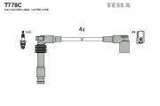 T778C Sada kabelů pro zapalování original TESLA