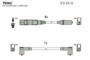 T800C Sada kabelů pro zapalování original TESLA