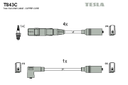 T843C Sada kabelů pro zapalování original TESLA