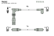 T922C Sada kabelů pro zapalování original TESLA