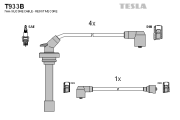 T933B Sada kabelů pro zapalování TESLA