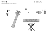 T967B Sada kabelů pro zapalování TESLA