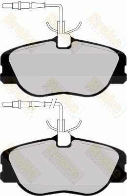 PA1061 Sada brzdových destiček, kotoučová brzda Brake ENGINEERING