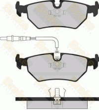 PA1064 Sada brzdových destiček, kotoučová brzda Brake ENGINEERING