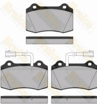 PA1328 Sada brzdových destiček, kotoučová brzda Brake ENGINEERING