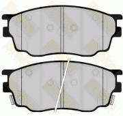 PA1427 Sada brzdových destiček, kotoučová brzda Brake ENGINEERING