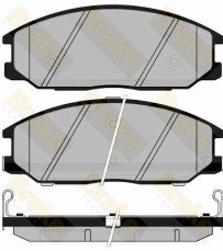 PA1488 Sada brzdových destiček, kotoučová brzda Brake ENGINEERING