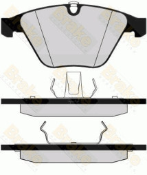 PA1505 Sada brzdových destiček, kotoučová brzda Brake ENGINEERING