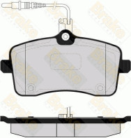 PA1574 Sada brzdových destiček, kotoučová brzda Brake ENGINEERING