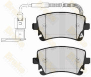 PA1585 Sada brzdových destiček, kotoučová brzda Brake ENGINEERING